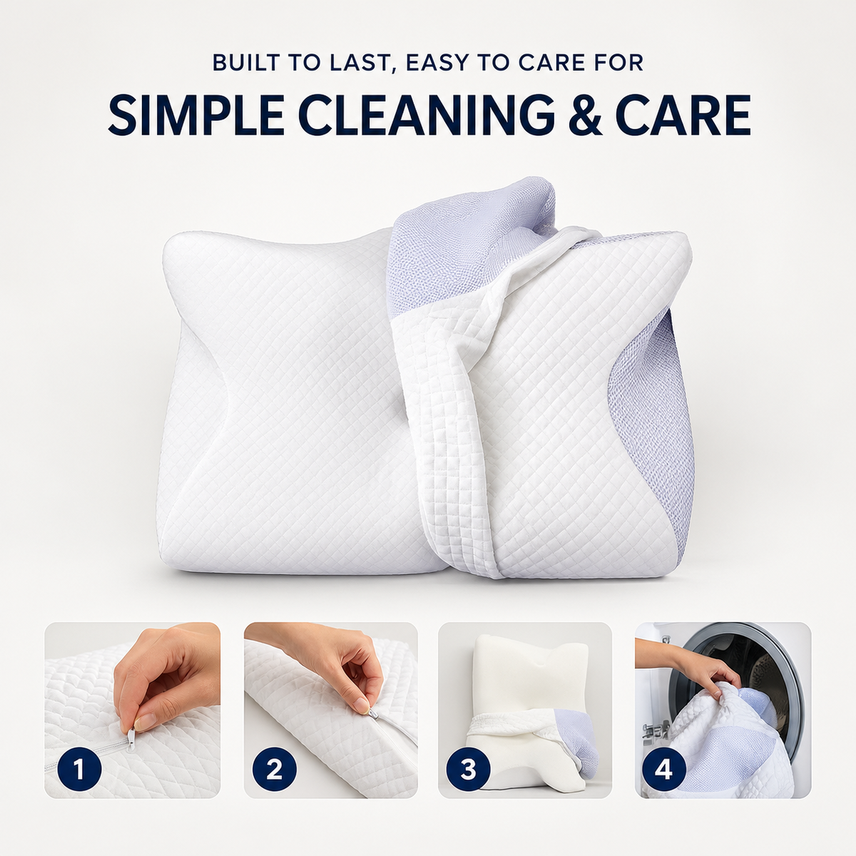 LUNÉ 2.0 – Ergonomisch Hoofdkussen